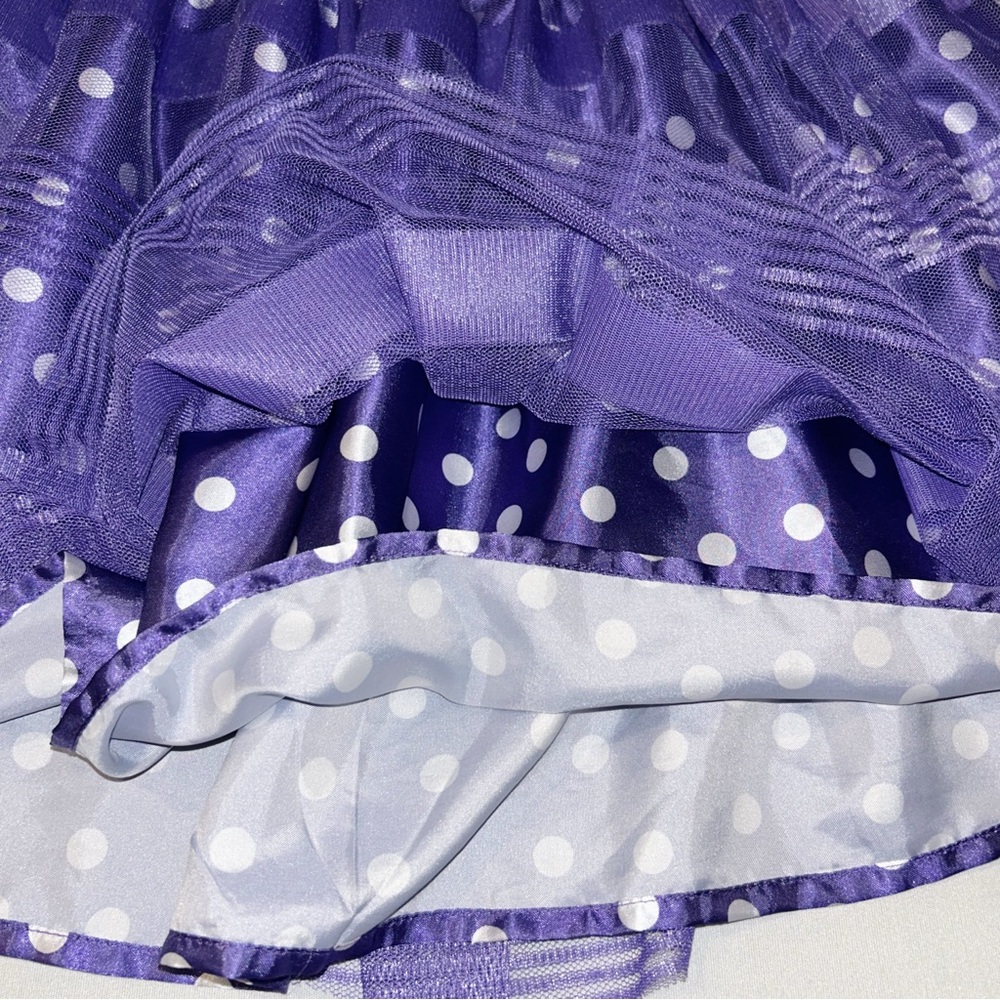 CHILDREN'S PLACE Girl's Purple Tutu Skirt Size Large 10/12 - Picture 5 of 6